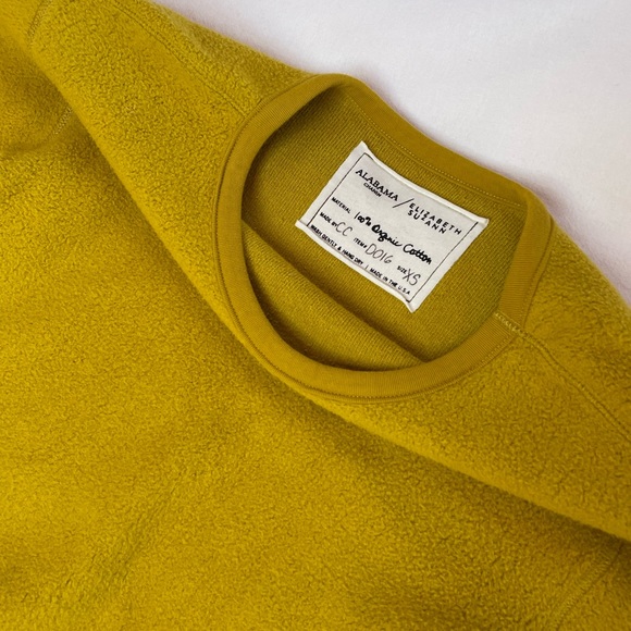Like new Elizabeth Susann Billie Sweater Citron XS - Picture 4 of 5